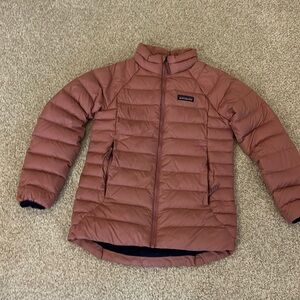 Patagonia Youth Down Jacket - Pink - Size Small (7-8)